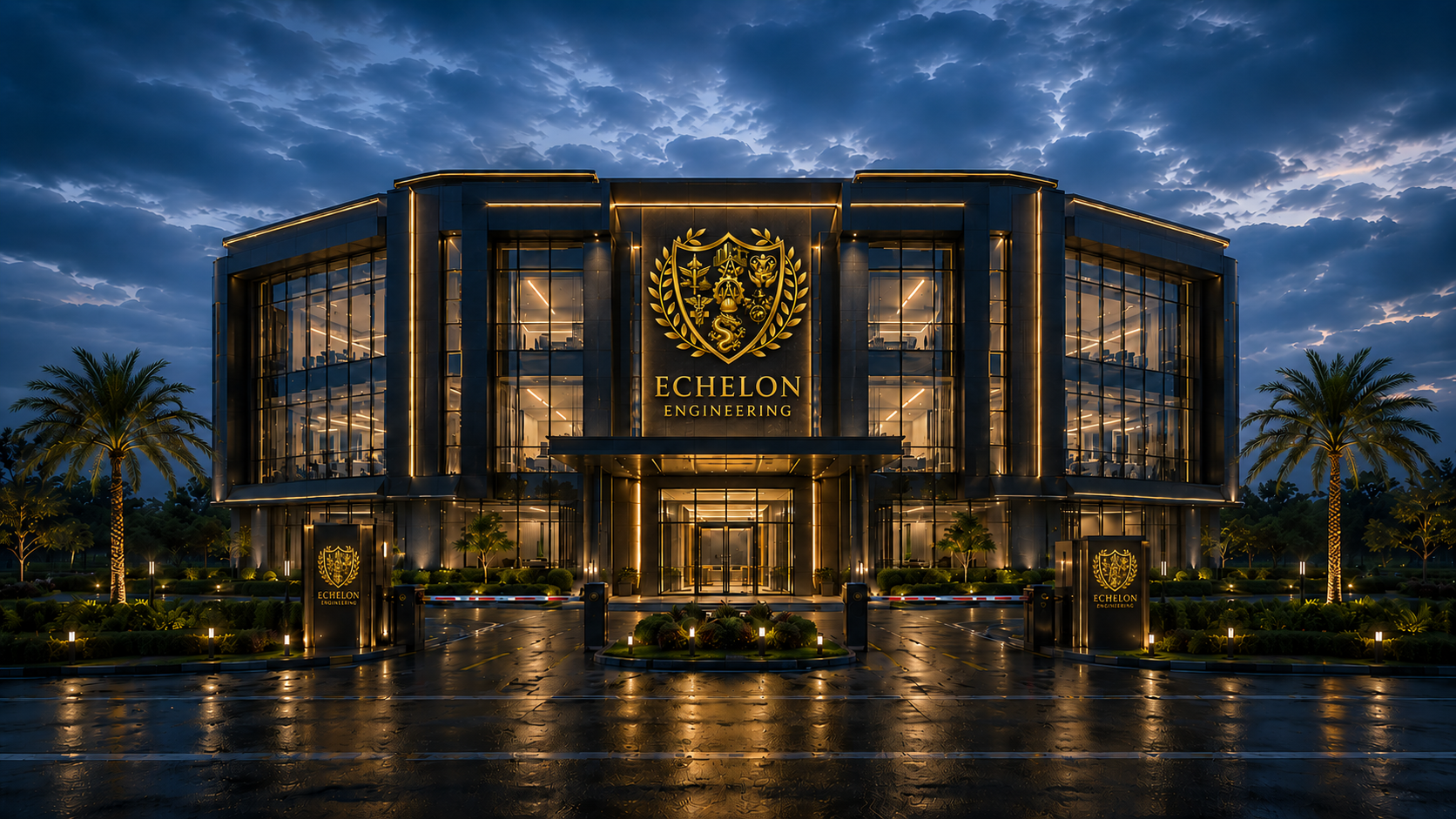 Echelon Engineering & Prototyping Facility — concept render