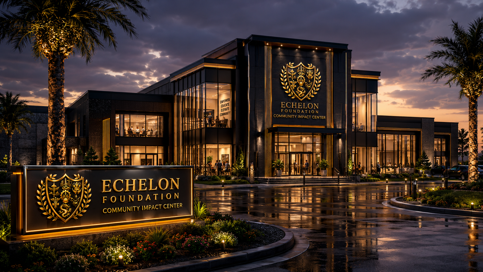 Echelon Foundation Community Impact Center — concept render